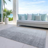 Piper Looms Chantille Modern ACN822 Gray Machine Washable Area Rug Outdoor Lifestyle Image Feature