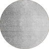 Piper Looms Chantille Modern ACN822 Gray Machine Washable Area Rug Round Main Image