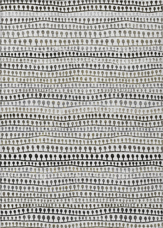 Piper Looms Chantille Stripes ACN823 Ivory Machine Washable Area Rug main image