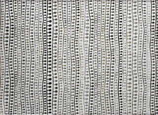 Piper Looms Chantille Stripes ACN823 Ivory Machine Washable Area Rug Scatter Main Image