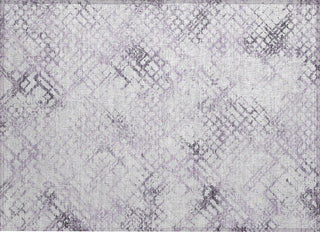 Piper Looms Chantille Squares ACN824 Purple Machine Washable Area Rug Scatter Main Image