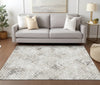 Piper Looms Chantille Squares ACN824 Taupe Machine Washable Area Rug Lifestyle Image Feature