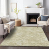 Piper Looms Chantille Squares ACN825 Beige Machine Washable Area Rug Lifestyle Image Feature