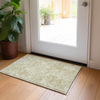 Piper Looms Chantille Squares ACN825 Beige Machine Washable Area Rug Scatter Lifestyle Image Feature