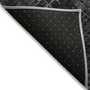 Piper Looms Chantille Squares ACN825 Charcoal Machine Washable Area Rug Backing Image