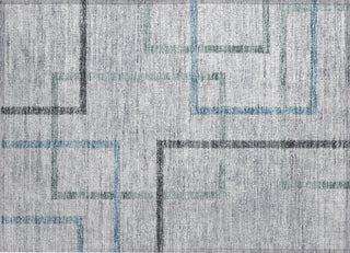 Piper Looms Chantille Geometric ACN826 Gray Machine Washable Area Rug Scatter Main Image