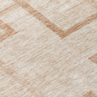 Piper Looms Chantille Geometric ACN827 Coral Machine Washable Area Rug Swatch Image