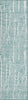 Piper Looms Chantille Lines ACN830 Teal Machine Washable Area Rug Runner Main Image