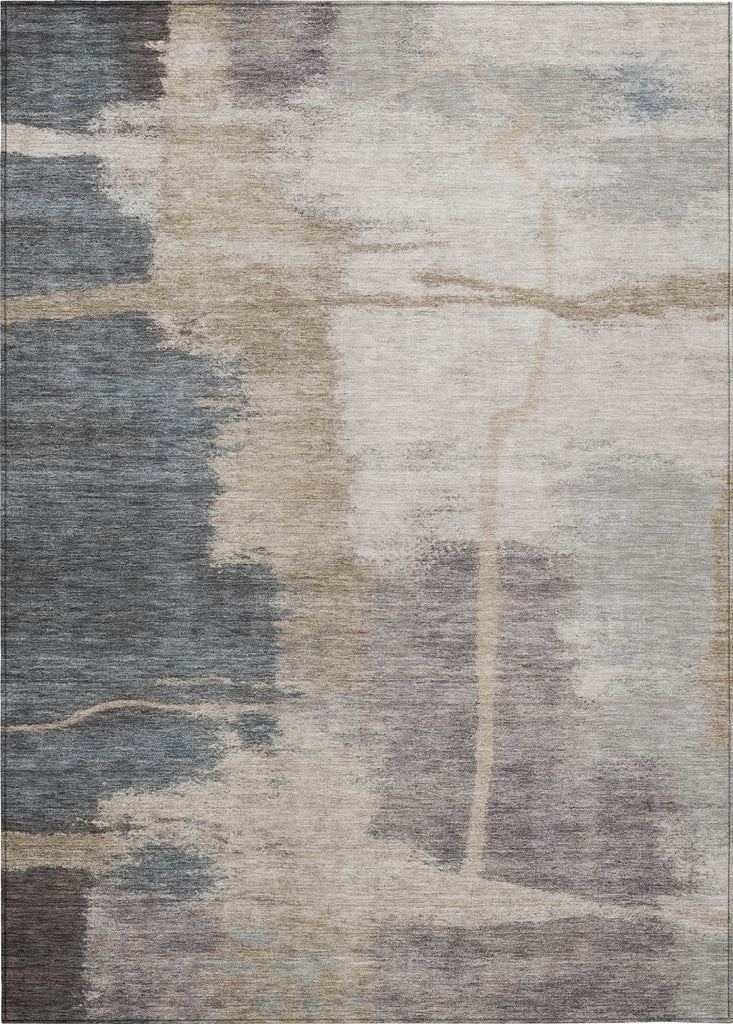 Piper Looms Chantille Modern ACN831 Gray Machine Washable Area Rug main image