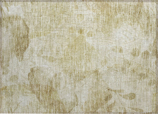 Piper Looms Chantille Floral ACN832 Beige Machine Washable Area Rug Scatter Main Image