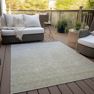Piper Looms Chantille Ombre ACN833 Beige Machine Washable Area Rug Outdoor Lifestyle Image Feature