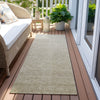Piper Looms Chantille Ombre ACN833 Beige Machine Washable Area Rug Runner Outdoor Lifestyle Image Feature