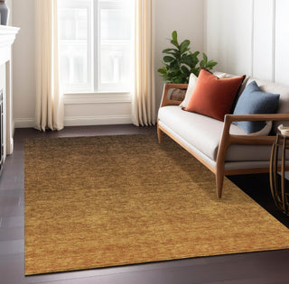 Piper Looms Chantille Ombre ACN833 Chocolate Machine Washable Area Rug Lifestyle Image Feature