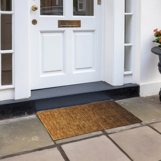 Piper Looms Chantille Ombre ACN833 Chocolate Machine Washable Area Rug Scatter Outdoor Lifestyle Image Feature