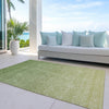 Piper Looms Chantille Ombre ACN833 Green Machine Washable Area Rug Outdoor Lifestyle Image Feature