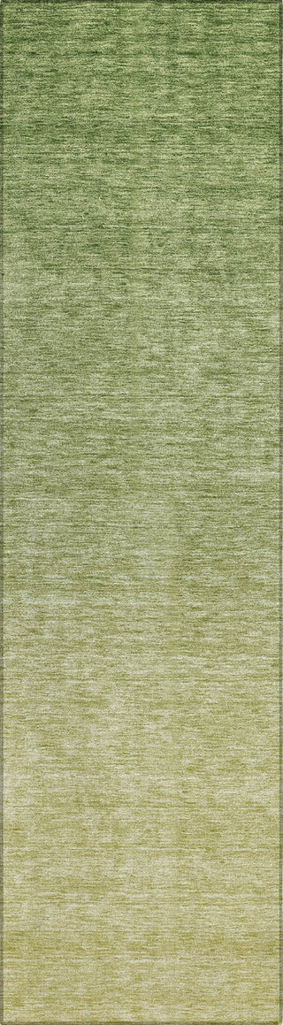 Piper Looms Chantille Ombre ACN833 Green Machine Washable Area Rug Runner Main Image