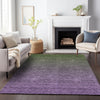 Piper Looms Chantille Ombre ACN833 Purple Machine Washable Area Rug Lifestyle Image Feature