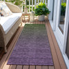 Piper Looms Chantille Ombre ACN833 Purple Machine Washable Area Rug Runner Outdoor Lifestyle Image Feature