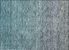 Piper Looms Chantille Ombre ACN833 Teal Machine Washable Area Rug Scatter Main Image
