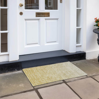 Piper Looms Chantille Ombre ACN833 Wheat Machine Washable Area Rug Scatter Outdoor Lifestyle Image Feature