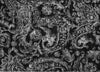 Piper Looms Chantille Paisley ACN835 Black Machine Washable Area Rug Scatter Main Image