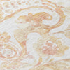 Piper Looms Chantille Paisley ACN835 Coral Machine Washable Area Rug Swatch Image
