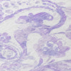 Piper Looms Chantille Paisley ACN835 Lavender Machine Washable Area Rug Swatch Image
