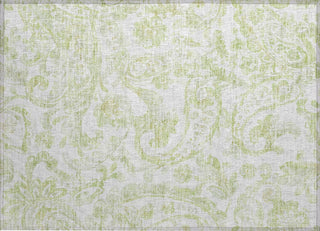 Piper Looms Chantille Paisley ACN835 Sage Machine Washable Area Rug Scatter Main Image