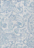 Piper Looms Chantille Paisley ACN835 Sky Machine Washable Area Rug main image