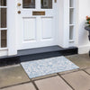 Piper Looms Chantille Paisley ACN835 Sky Machine Washable Area Rug Scatter Outdoor Lifestyle Image Feature