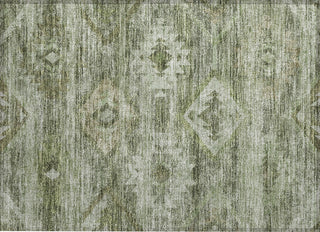 Piper Looms Chantille Southwest ACN837 Olive Machine Washable Area Rug Scatter Main Image