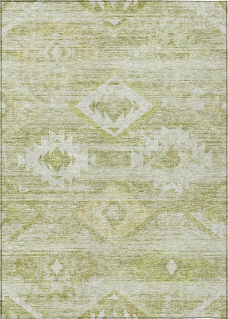 Piper Looms Chantille Southwest ACN837 Sage Machine Washable Area Rug main image