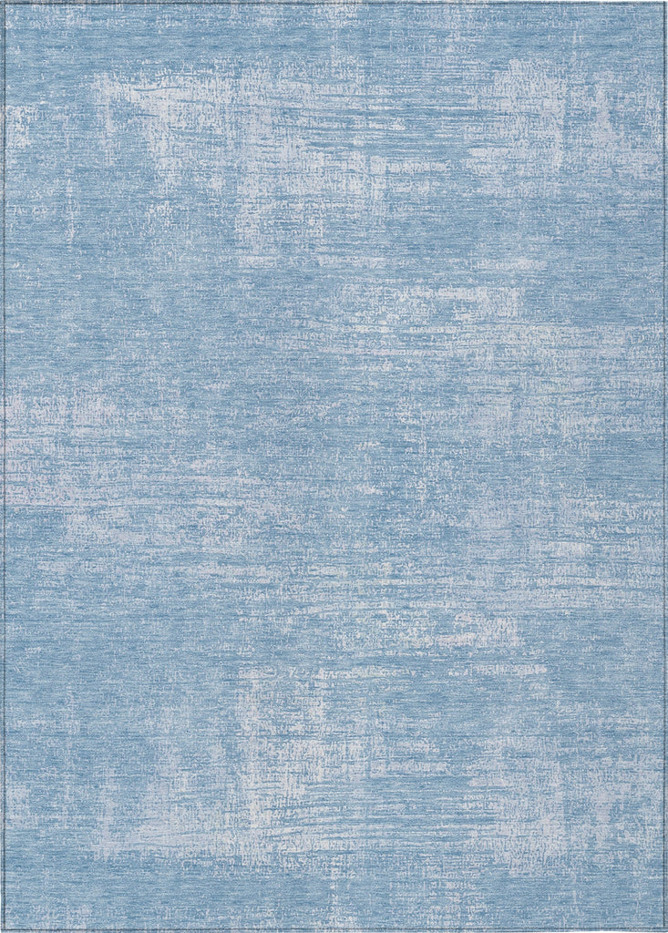 Piper Looms Chantille Modern ACN839 Blue Machine Washable Area Rug main image