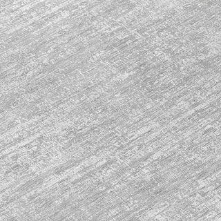 Piper Looms Chantille Modern ACN839 Silver Machine Washable Area Rug Swatch Image