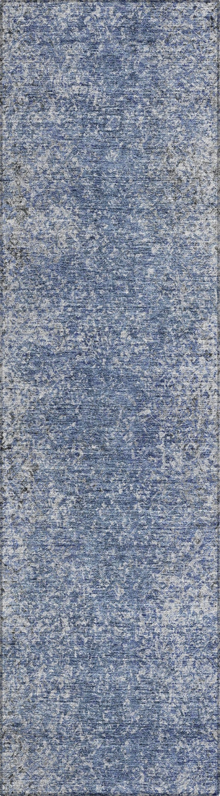 Piper Looms Chantille Vintage ACN840 Blue Machine Washable Area Rug Runner Main Image