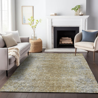 Piper Looms Chantille Vintage ACN840 Brown Machine Washable Area Rug Lifestyle Image Feature