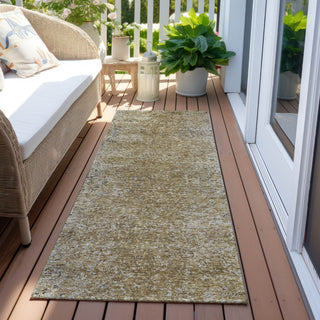 Piper Looms Chantille Vintage ACN840 Brown Machine Washable Area Rug Runner Outdoor Lifestyle Image Feature