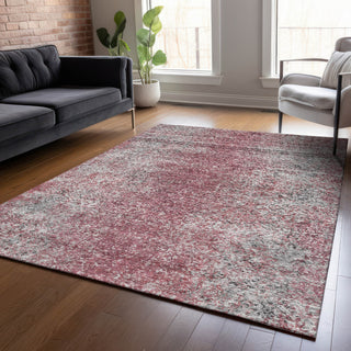 Piper Looms Chantille Vintage ACN840 Merlot Machine Washable Area Rug Lifestyle Image Feature