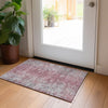 Piper Looms Chantille Vintage ACN840 Merlot Machine Washable Area Rug Scatter Lifestyle Image Feature