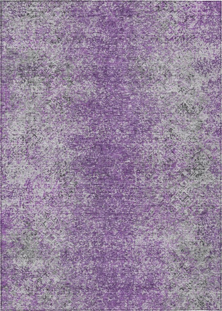 Piper Looms Chantille Vintage ACN840 Plum Machine Washable Area Rug main image