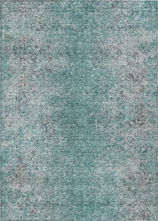 Piper Looms Chantille Vintage ACN840 Teal Machine Washable Area Rug main image