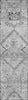Piper Looms Chantille Floral ACN841 Gray Machine Washable Area Rug Runner Main Image
