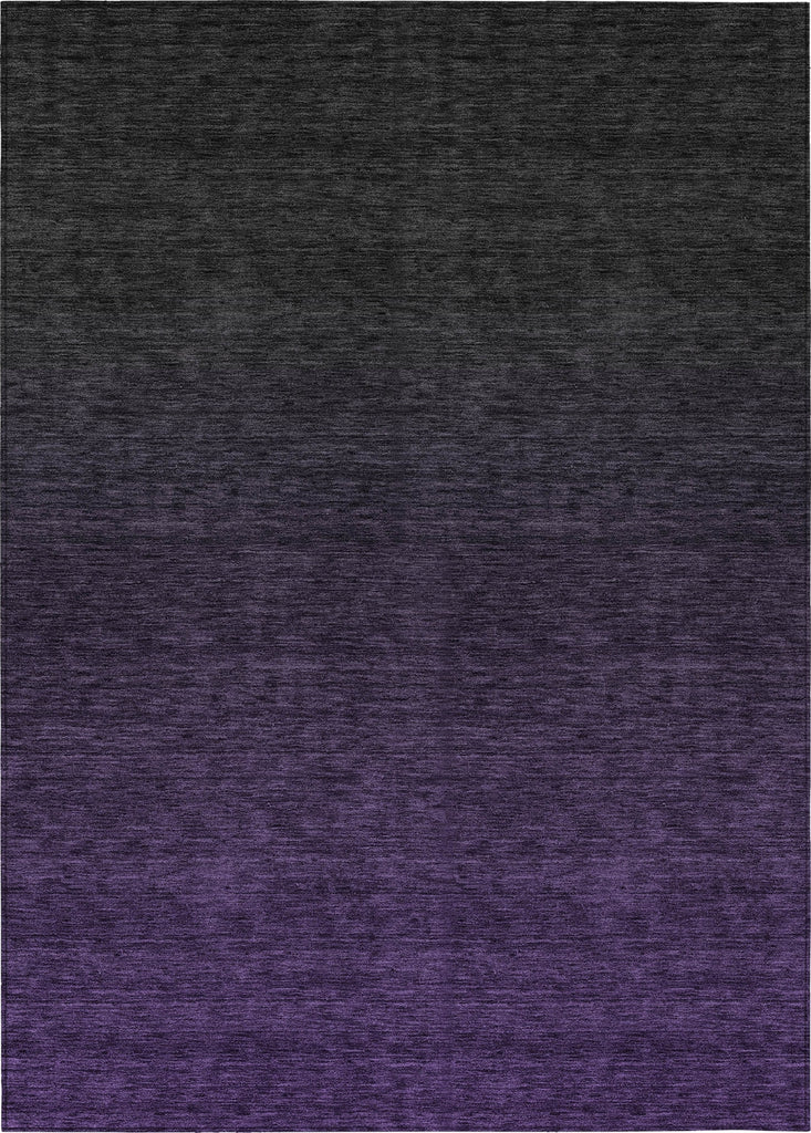 Piper Looms Chantille Modern ACN844 Eggplant Machine Washable Area Rug main image