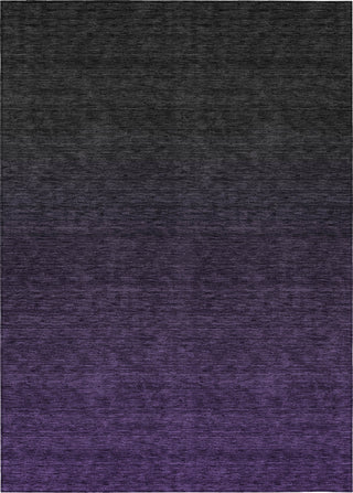 Piper Looms Chantille Modern ACN844 Eggplant Machine Washable Area Rug main image