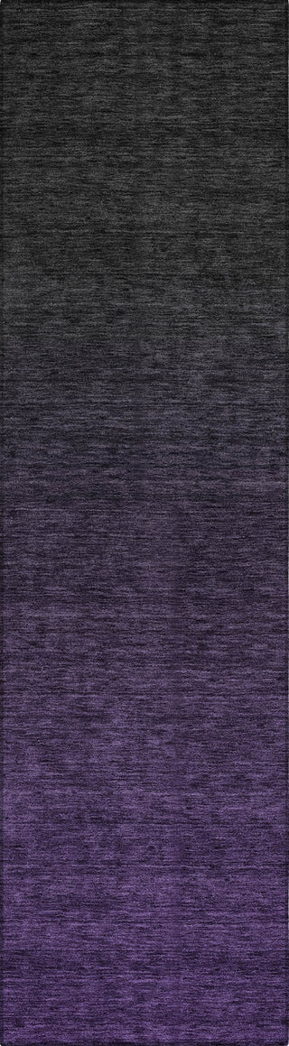 Piper Looms Chantille Modern ACN844 Eggplant Machine Washable Area Rug Runner Main Image
