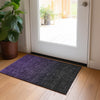 Piper Looms Chantille Modern ACN844 Eggplant Machine Washable Area Rug Scatter Lifestyle Image Feature