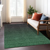 Piper Looms Chantille Modern ACN844 Emerald Machine Washable Area Rug Lifestyle Image Feature