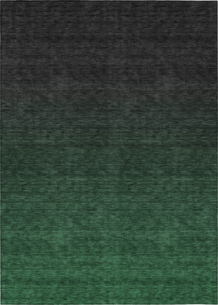 Piper Looms Chantille Modern ACN844 Emerald Machine Washable Area Rug main image