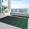 Piper Looms Chantille Modern ACN844 Emerald Machine Washable Area Rug Outdoor Lifestyle Image Feature