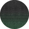 Piper Looms Chantille Modern ACN844 Emerald Machine Washable Area Rug Round Main Image